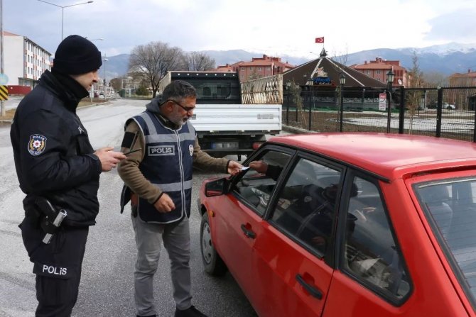 Erzincan’da Asayiş Uygulaması Yapıldı