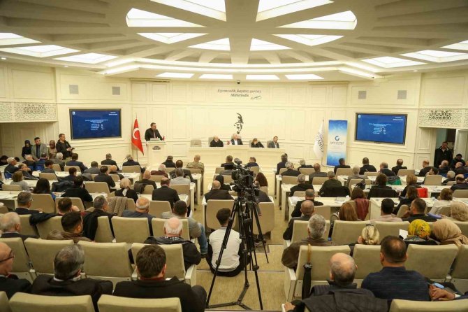 Başkan Şahin, Gaziantep Kent Konseyi 7’nci Olağan Genel Kurul Toplantısında Konuştu