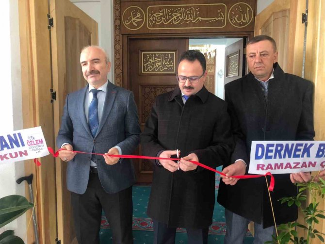 Yapımı Tamamlanan Cami İbadete Açıldı