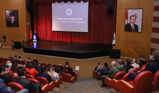 Ocak Ve Şubat Ayı Akademik Teşvik Ve Ödül Töreni Düzenlendi