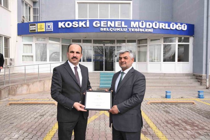 Başkan Altay Hatay’da Görev Yapan Personele Teşekkür Belgesi Takdim Etti