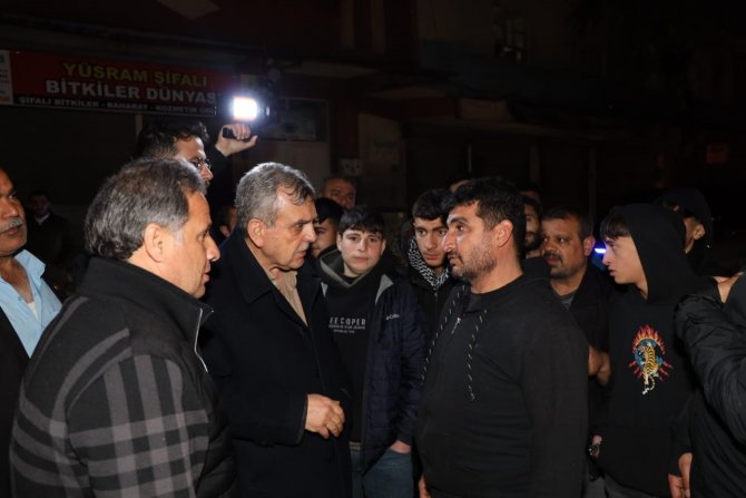 Başkan Beyazgül Sabahın İlk Işıklarına Kadar Sahadaki Çalışmaları Yönetti