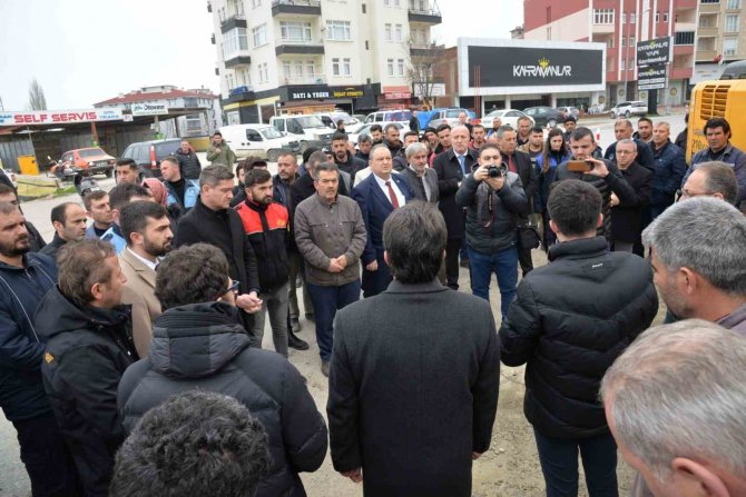Türkeli’nin 35 Yıllık İçme Suyu Hatları Yenileniyor