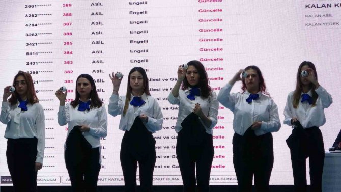 Tuzla’da "İ̇lk Evim" Projesiyle 20 Bin 920 Konutun Kura Çekimi Başladı