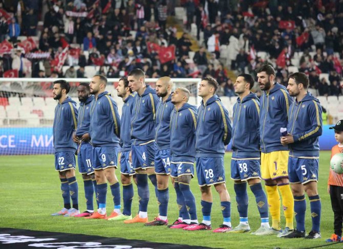 Uefa Avrupa Konferans Ligi: Sivaspor: 1 - Fiorentina: 1 (İ̇lk Yarı)