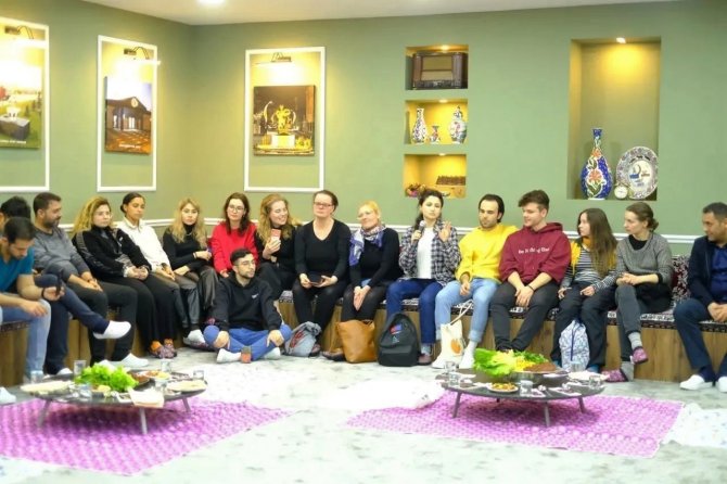 Sorgun’da Alman Öğrencilere Türk Kültürü Tanıtıldı