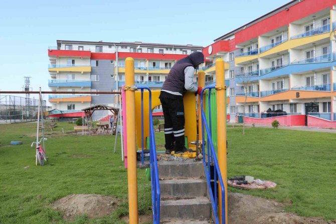 Yunusemre Belediyesinden Depremzede Çocuklar İçin Park