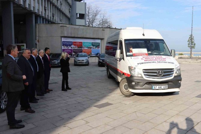 2. Grup Psikososyal Destek Ekibi Zonguldak’tan Hareket Etti