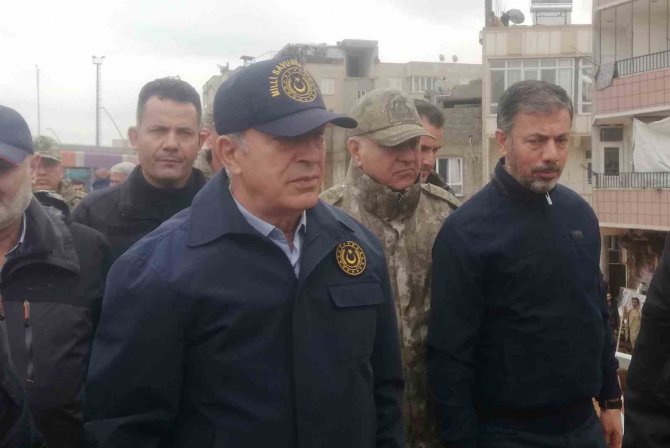 Üç Bakan Sel Bölgesinde İnceleme Yaptı