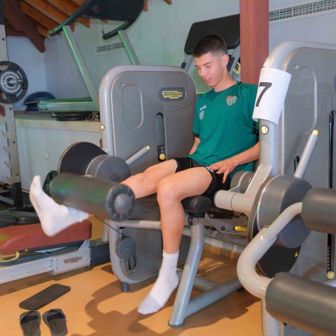 Bursaspor Salonda Çalıştı