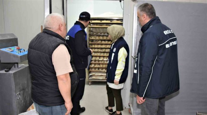 Ramazan Ayı Öncesi Zabıta Ekiplerinden Fırınlarda Denetim
