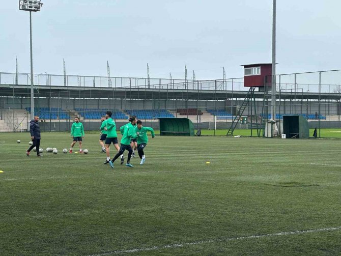 Kars 36 Spor Bahcecik Maçı Hazırlıklarını Sürdürüyor