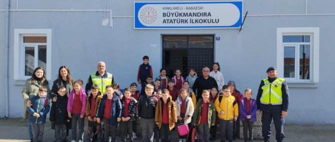 Kırklareli’nde 278 Öğrenciye Trafik Eğitimi Verildi