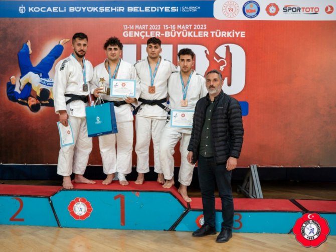 759 Sporcunun Katıldığı Judo Şampiyonasında Madalyalar Sahiplerini Buldu