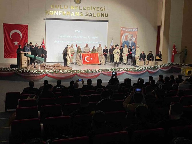 Kulu’da 18 Mart Şehitleri Anma Programı Düzenlendi