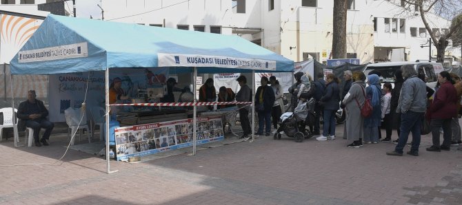 Kuşadası Belediyesi’nden Çanakkale Şehitleri İ̇çin Lokma Hayrı