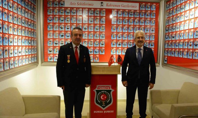 Başkan Erdem’den Şehit Yakınları Ve Gazilere Destek Sözü
