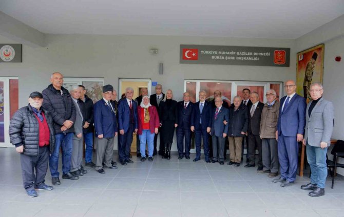Başkan Erdem’den Şehit Yakınları Ve Gazilere Destek Sözü