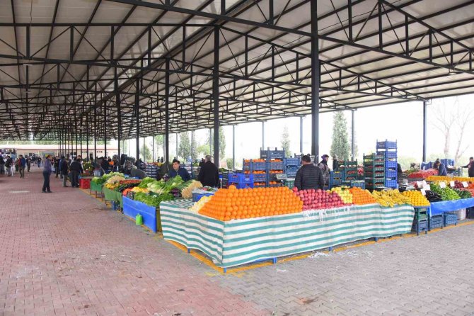 Salihli’de Gümüşçayı Semt Pazar Yeri Dualarla Hizmete Girdi