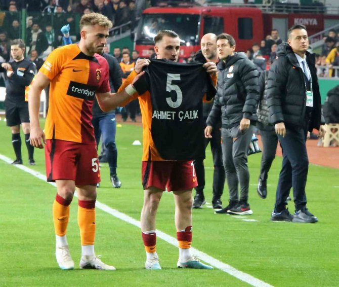 Spor Toto Süper Lig: Konyaspor: 0 - Galatasaray: 1 (İ̇lk Yarı)
