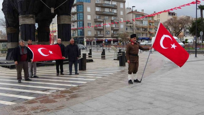 Şehitler İçin 508 Bin Adım Atarak Çanakkale’ye Geldi