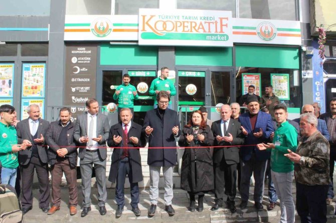 Tarım Kredi Kooperatifi Market Açılışı Gerçekleştirildi