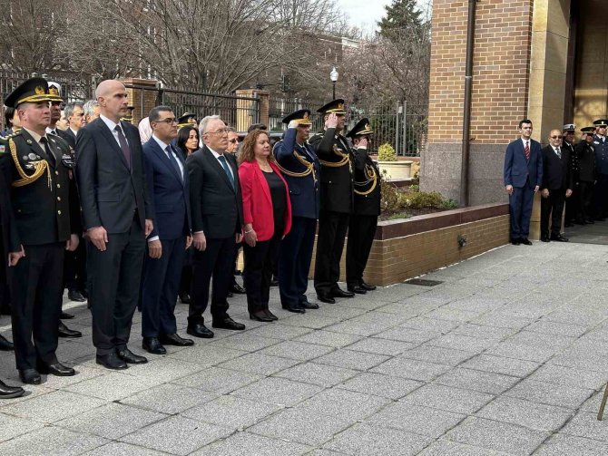 Washington’da "18 Mart Şehitlerini Anma Günü Ve Çanakkale Zaferi" Töreni