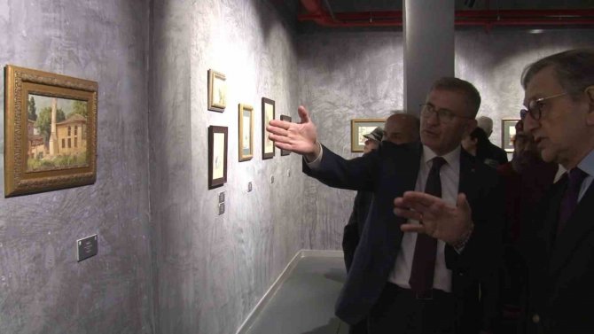 ‘Üsküdarlı Hoca Ali Rıza Resim Sergisi’ Sanatseverlere Kapılarını Açtı