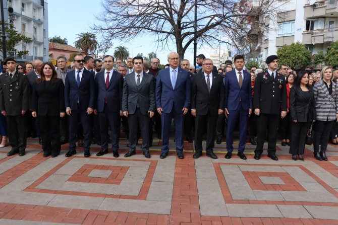 Nazilli’de ’Çanakkale Zaferi’ Düzenlenen Tören Ve Etkinlikler Kutladı