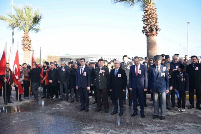 Ayvalık’ta Çanakkale Zaferi’nin 108. Yıl Dönümü Törenle Kutlandı