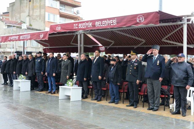 Bozüyük’te Çanakkale Zaferi’nin 108. Yıl Dönümü Nedeni İle Törenler Düzenlendi