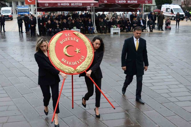 Bozüyük’te Çanakkale Zaferi’nin 108. Yıl Dönümü Nedeni İle Törenler Düzenlendi