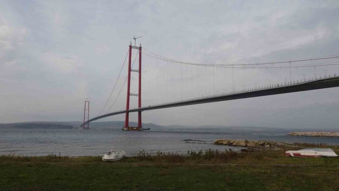 1915 Çanakkale Köprüsü’nü Bir Yılda 2.2 Milyon Araç Kullandı