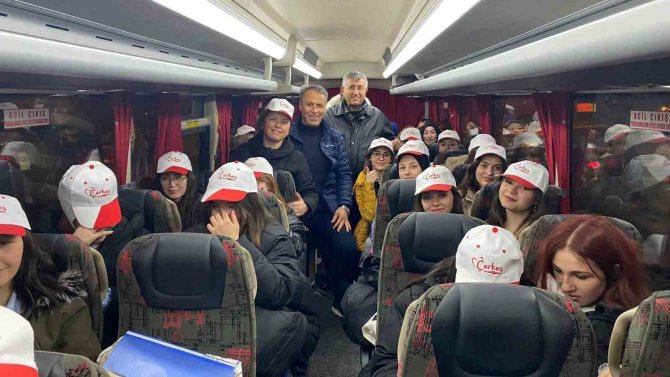 250 Kişiden Oluşan Öğrenci Topluluğu Çanakkale’ye Uğurlandı