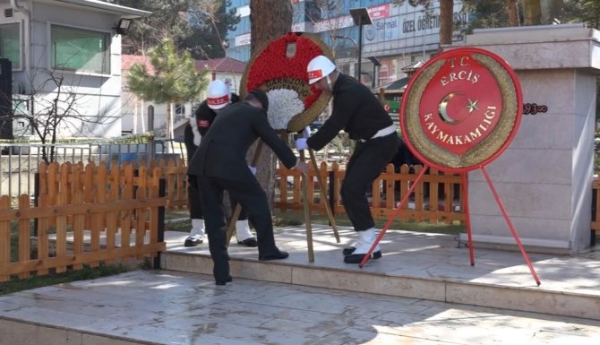 Erciş’te "18 Mart Çanakkale Zaferi Ve Şehitleri Anma Günü" Programı
