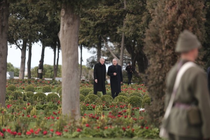 Cumhurbaşkanı Erdoğan Çanakkale’de