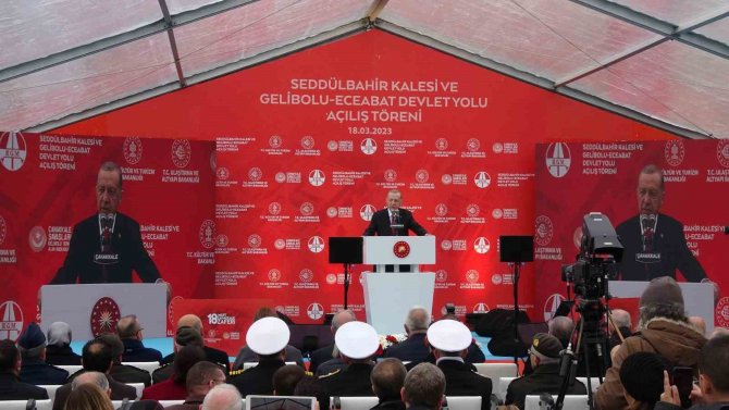 Cumhurbaşkanı Erdoğan’dan Çanakkale’de Güven Ve İstikrar Vurgusu...