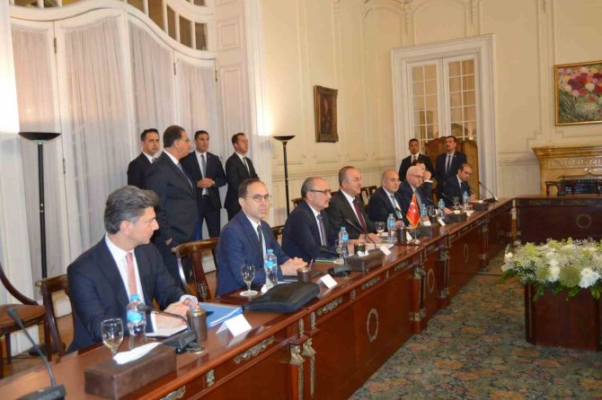 Bakan Çavuşoğlu, Mısırlı Mevkidaşı Shoukry İle Heyetlerarası Görüşmeye Katıldı