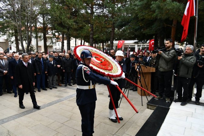 Isparta’da 18 Mart Şehitler Günü Ve Çanakkale Zaferi’nin 108. Yıl Dönümü