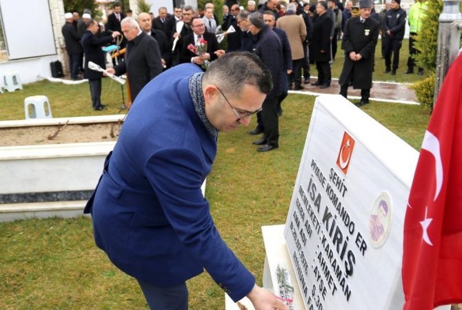 Karaman’da Şehitler Anıldı