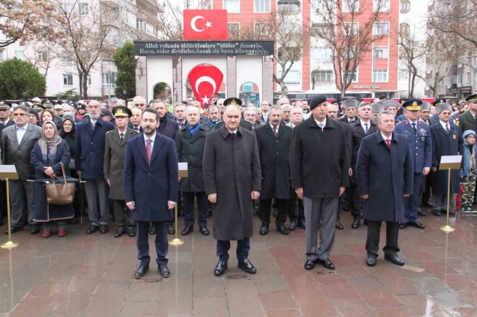 Konya’da Şehitler Anıldı