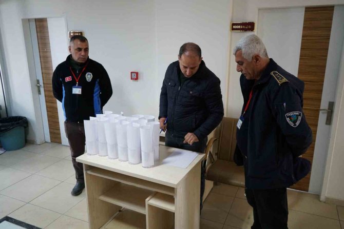 Yeşilyurt’ta Kurulan Konteyner Çarşılar İçin Kura Çekimi Yapıldı