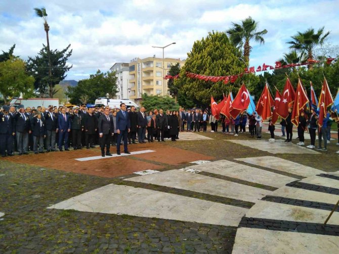 Bozyazı’da 18 Mart Şehitleri Törenle Anıldı