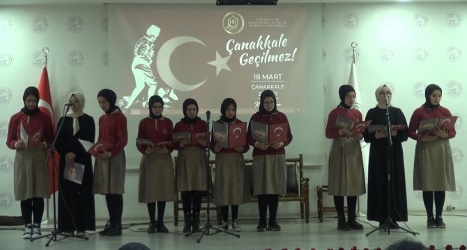 Erciş’te "18 Mart Çanakkale Zaferi Ve Şehitleri Anma Günü" Programı