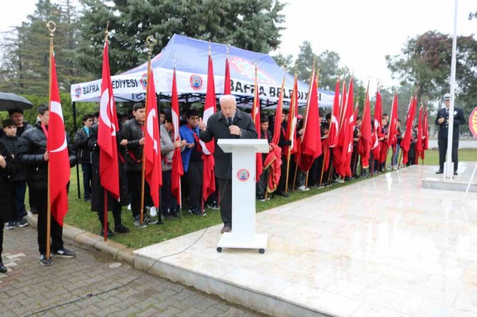 Bafra’da Şehitler Dualarla Anıldı