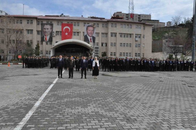Şırnak’ta 18 Mart Çanakkale Zaferi Ve Şehitleri Anıldı