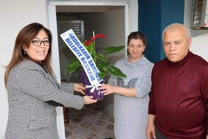 Sungurlu Belediyesi Şehit Ailelerini Unutmadı