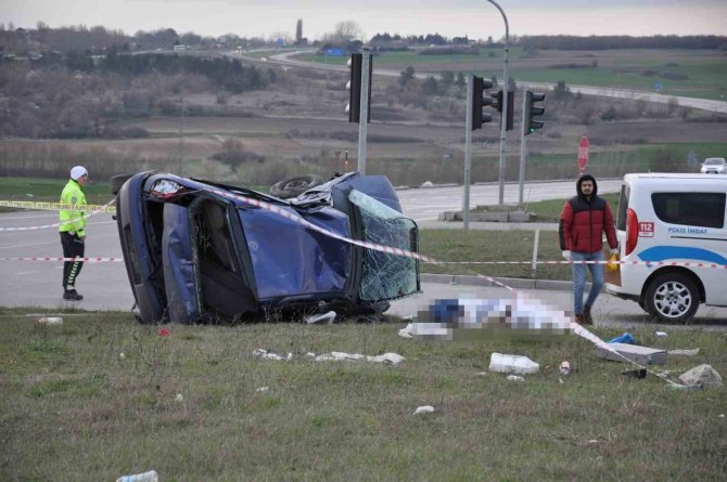 Tekirdağ’da Feci Kaza: 1 Ölü