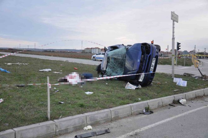 Tekirdağ’da Feci Kaza: 1 Ölü