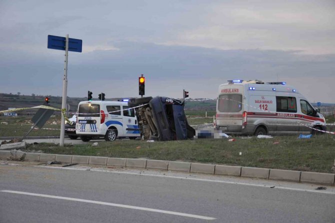 Tekirdağ’da Feci Kaza: 1 Ölü